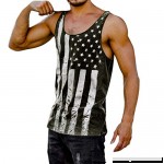 iYYVV Flag Print Mens Fitness Muscle Sleeveless Bodybuilding Tight-Drying Vest Tops Green B07PT9BV6R